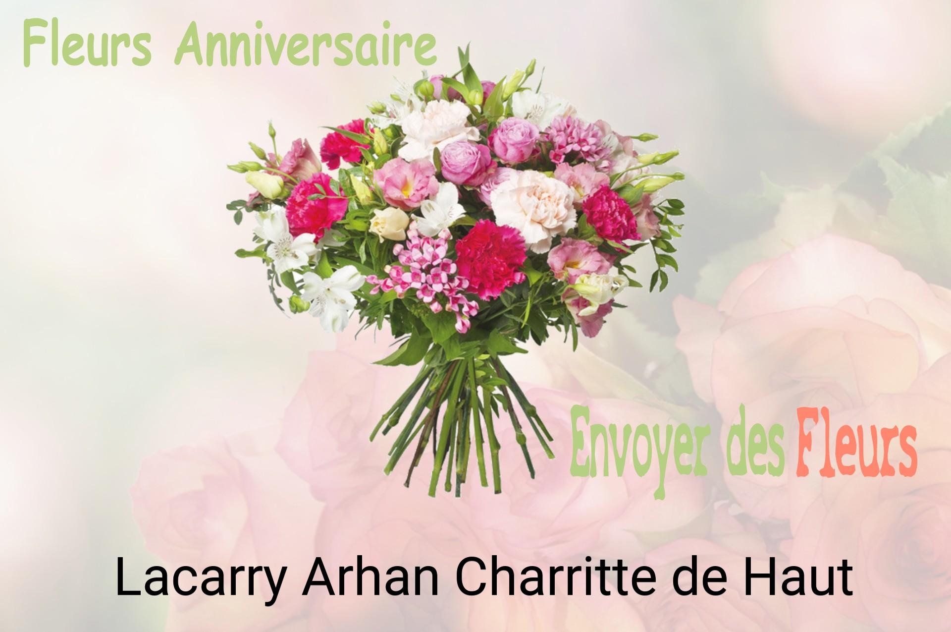 Bouquet de fleurs d’anniversaire livré à Lacarry-Arhan-Charritte-de-Haut