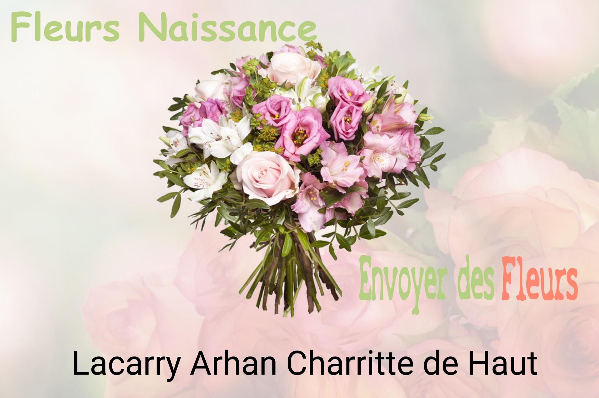 Bouquet de fleurs de naissance livré à Lacarry-Arhan-Charritte-de-Haut