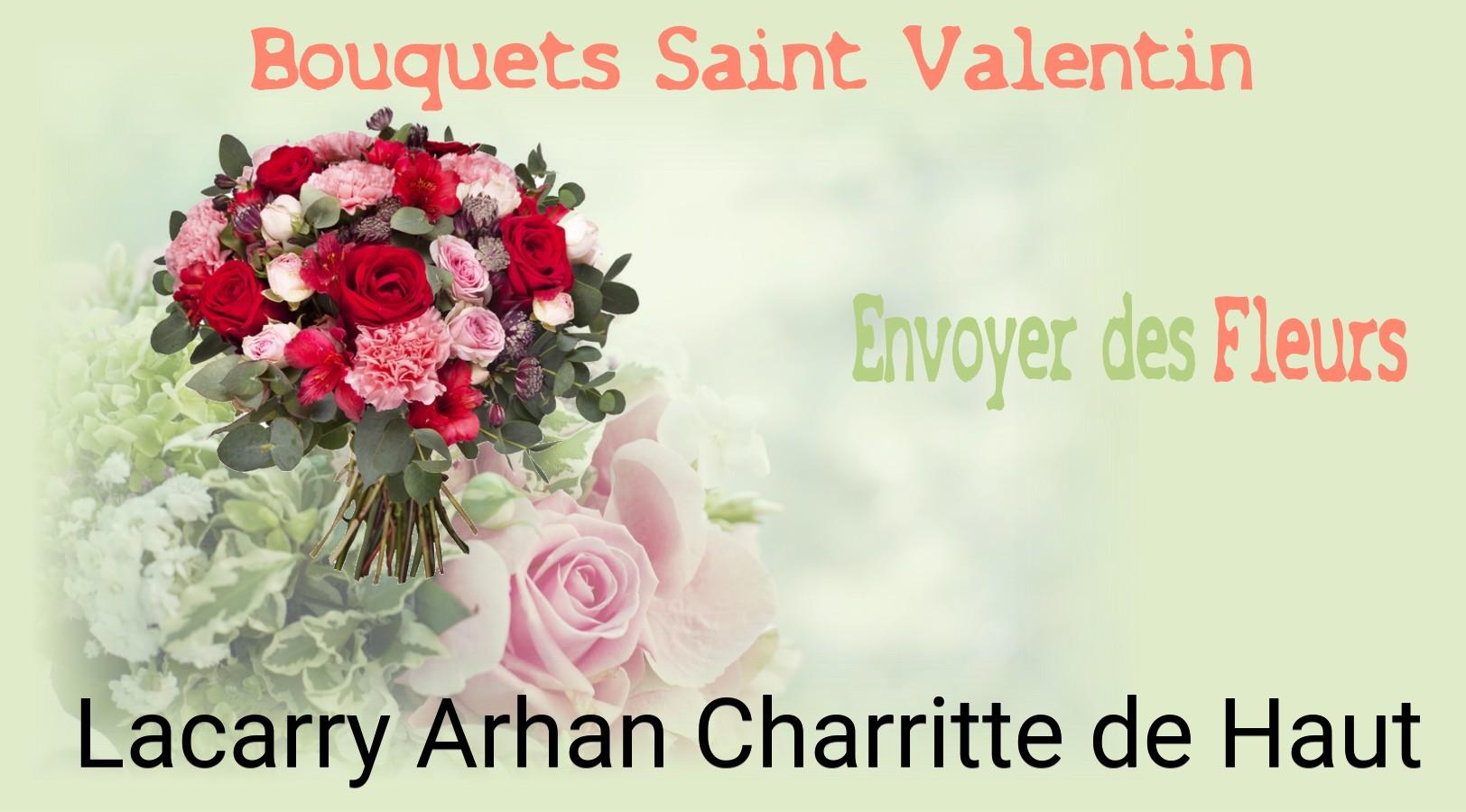 Roses de Saint-Valentin livrées à Lacarry-Arhan-Charritte-de-Haut